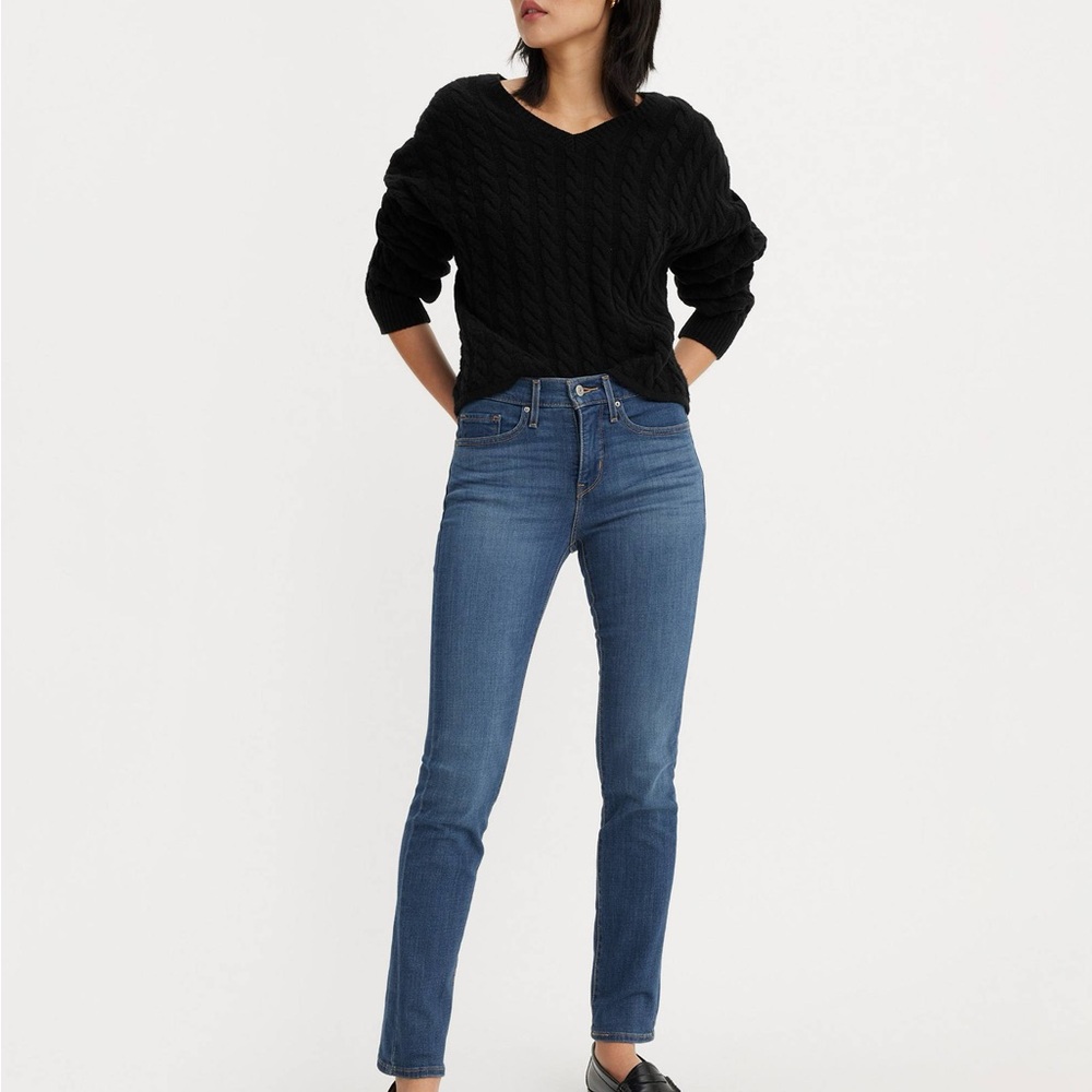 Levi's Blue Straight Leg Jeans